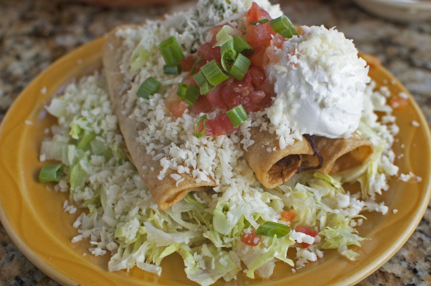 Flautas at El Merendero